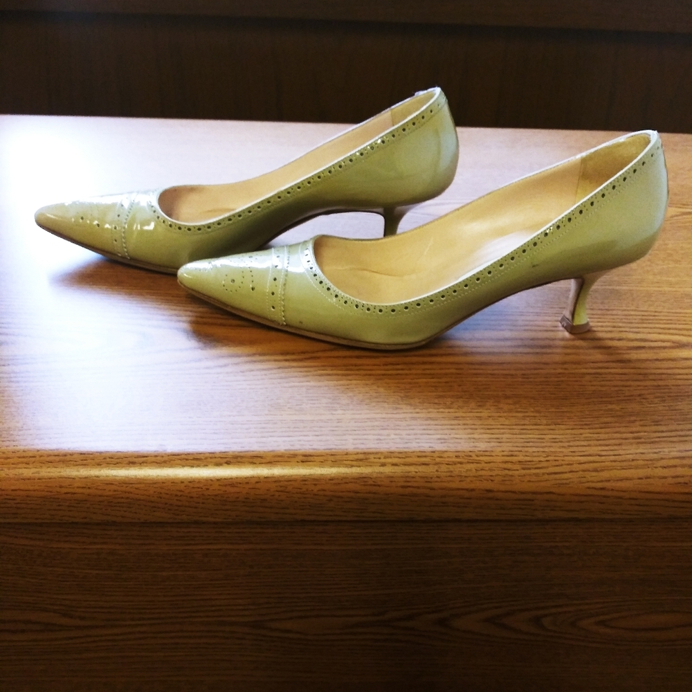 Manolo Blahnik Patent Leather Brogues